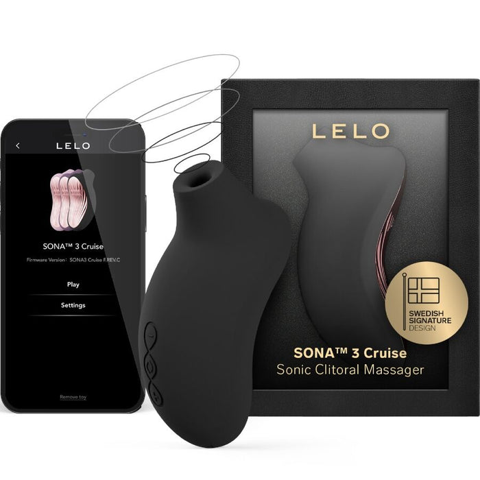 LELO - Sona 3 Cruise Massajador Clitoridiano Sónico Preto